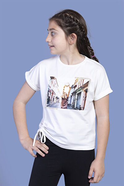 Toontoy Kids Kız Çocuk Tişört