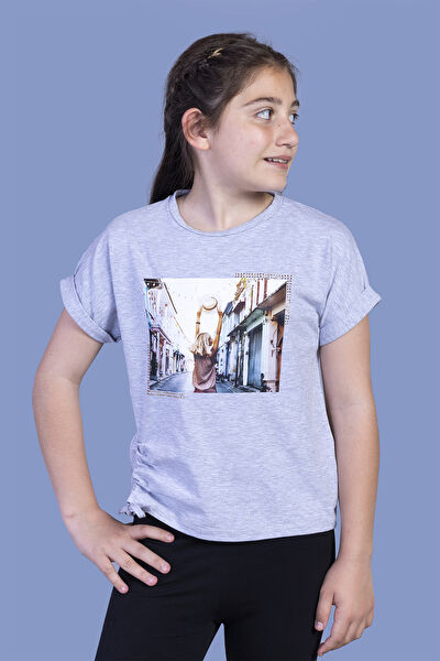 Toontoy Kids Kız Çocuk Tişört