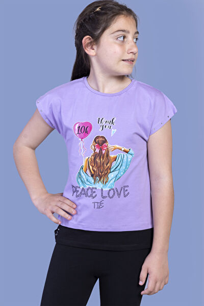 Toontoy Kids Kız Çocuk Tişört