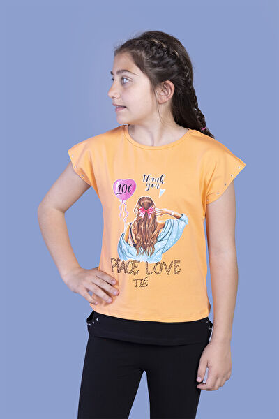 Toontoy Kids Kız Çocuk Tişört