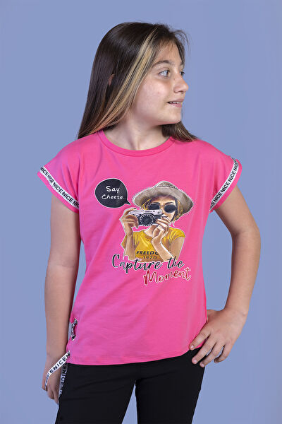 Toontoy Kids Kız Çocuk Tişört