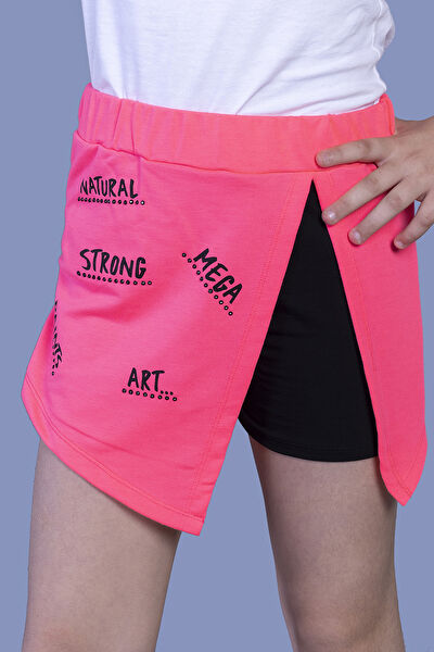 Toontoy Kids Kız Çocuk Şort, Bermuda, Kapri