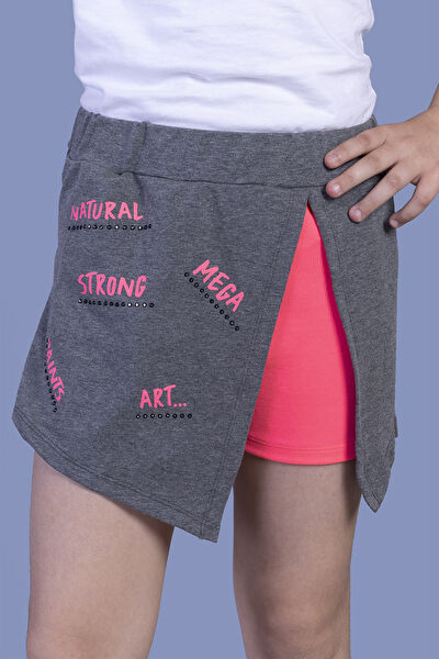 Toontoy Kids Kız Çocuk Şort, Bermuda, Kapri