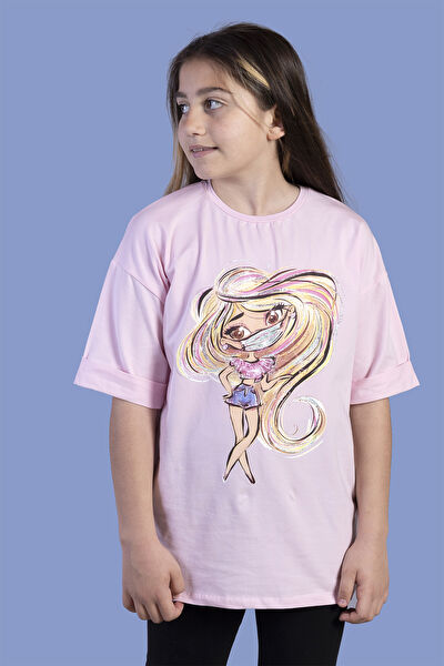 Toontoy Kids Kız Çocuk Tişört