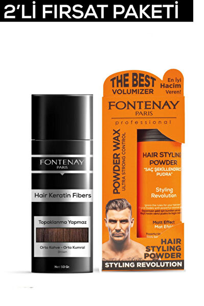 Fontenay Saç Şekillendirici Krem, Wax, Jöle