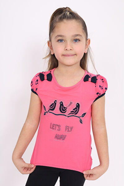 Toontoy Kids Kız Çocuk Tişört