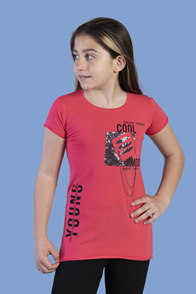 Toontoy Kids Kız Çocuk Tişört