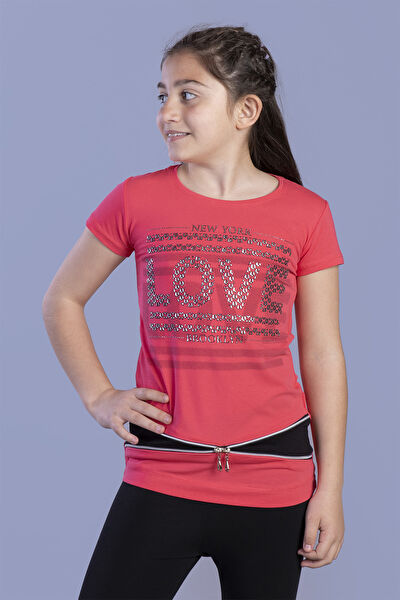 Toontoy Kids Kız Çocuk Tişört