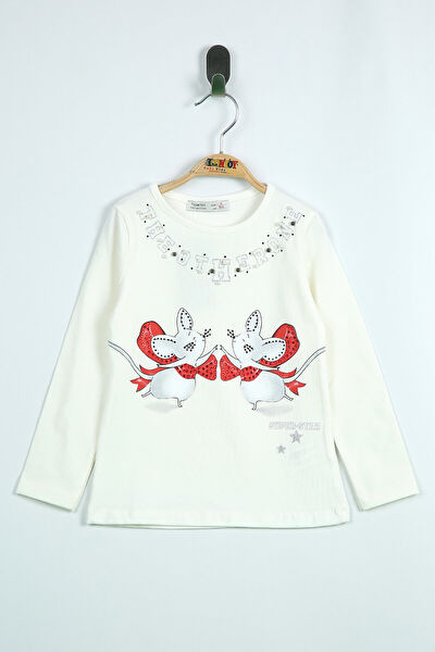 Toontoy Kids Kız Çocuk Tişört