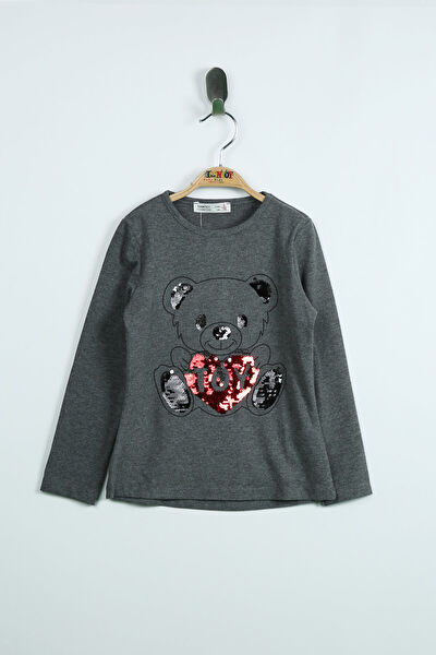 Toontoy Kids Kız Çocuk Tişört