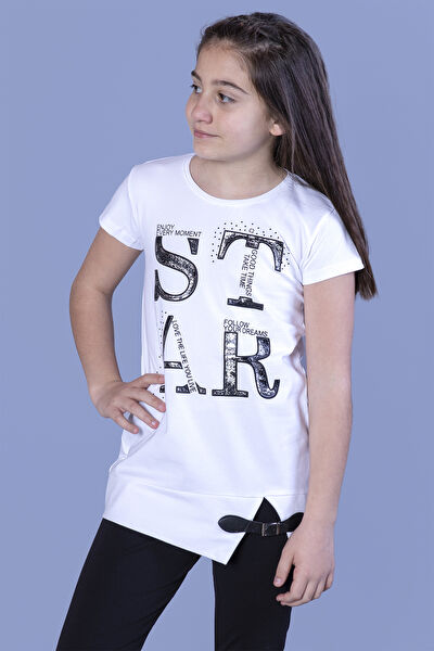 Toontoy Kids Kız Çocuk Tişört