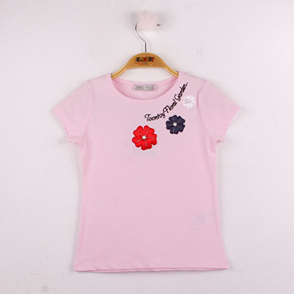 Toontoy Kids Kız Çocuk Tişört