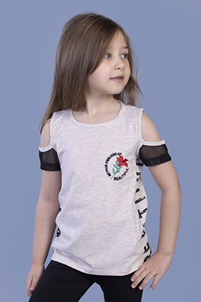 Toontoy Kids Kız Çocuk Tişört