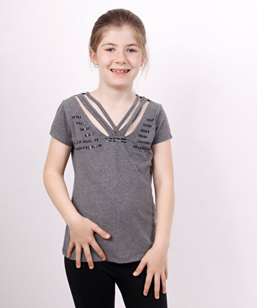 Toontoy Kids Kız Çocuk Tişört