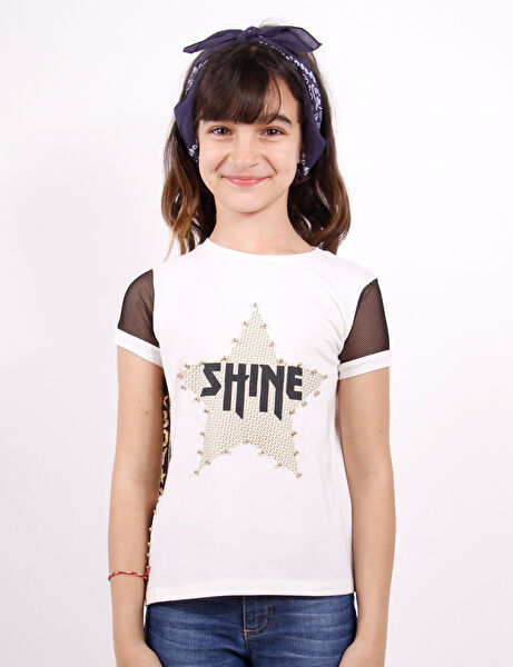 Toontoy Kids Kız Çocuk Tişört