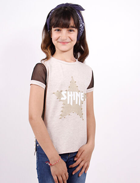 Toontoy Kids Kız Çocuk Tişört