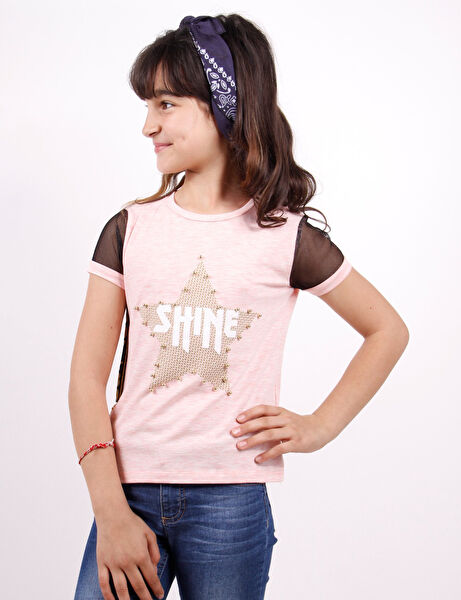 Toontoy Kids Kız Çocuk Tişört