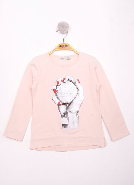 Toontoy Kids Kız Çocuk Tişört