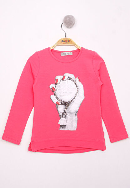 Toontoy Kids Kız Çocuk Tişört