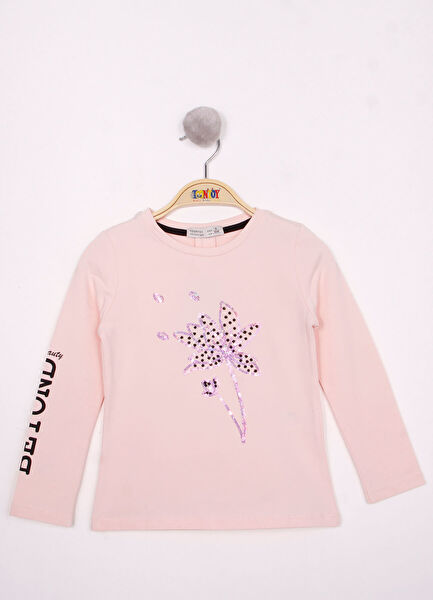 Toontoy Kids Kız Çocuk Tişört