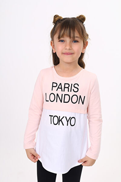 Toontoy Kids Kız Çocuk Tişört