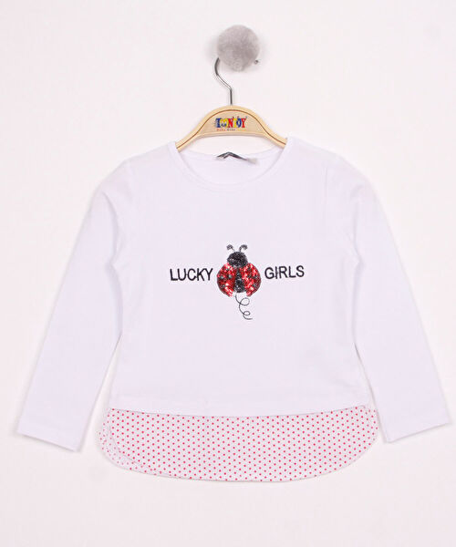 Toontoy Kids Kız Çocuk Tişört