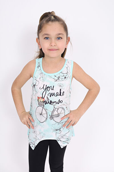 Toontoy Kids Kız Çocuk Atlet, Fanila