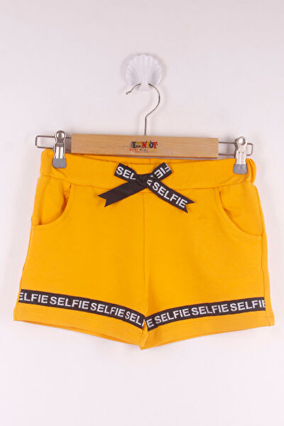 Toontoy Kids Kız Çocuk Şort, Bermuda, Kapri