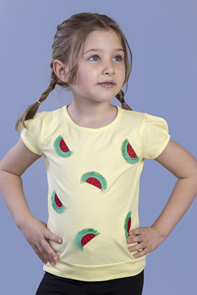 Toontoy Kids Kız Çocuk Tişört