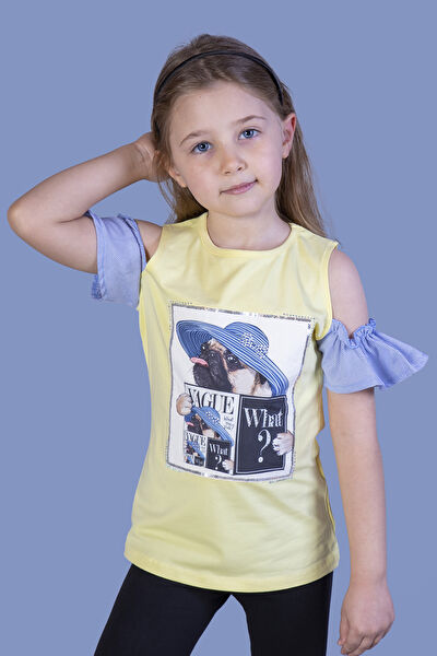 Toontoy Kids Kız Çocuk Tişört