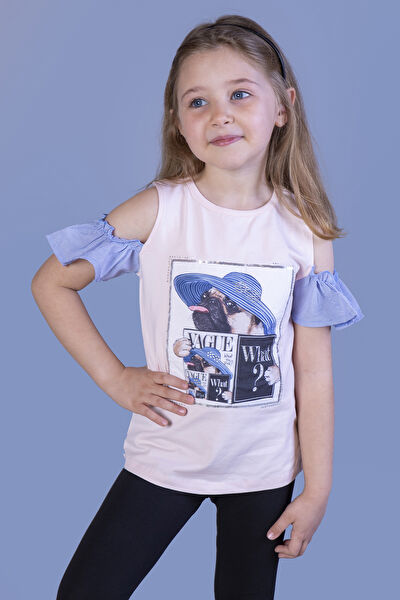 Toontoy Kids Kız Çocuk Tişört