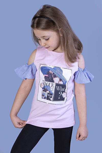 Toontoy Kids Kız Çocuk Tişört