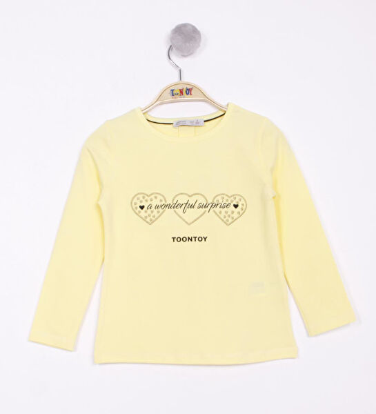 Toontoy Kids Kız Çocuk Tişört