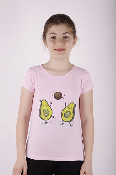 Toontoy Kids Kız Çocuk Tişört