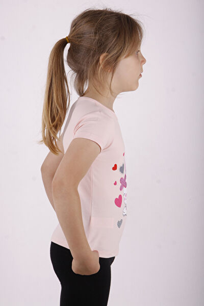 Toontoy Kids Kız Çocuk Tişört