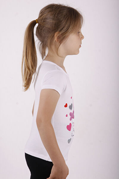 Toontoy Kids Kız Çocuk Tişört