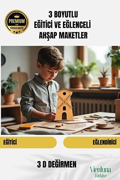 Vienluna Ahşap Oyuncak