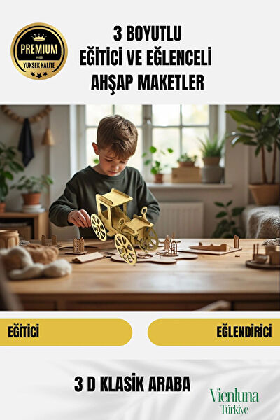 Vienluna Ahşap Oyuncak