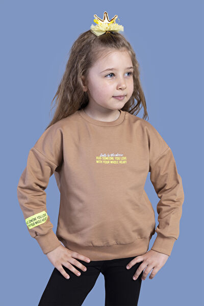 Toontoy Kids Kız Çocuk Sweatshirt