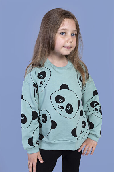 Toontoy Kids Kız Çocuk Sweatshirt