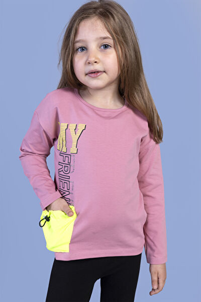 Toontoy Kids Kız Çocuk Tişört