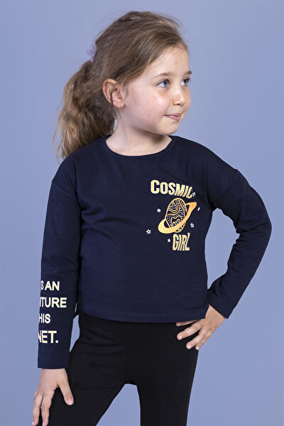 Toontoy Kids Kız Çocuk Tişört