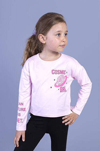 Toontoy Kids Kız Çocuk Tişört