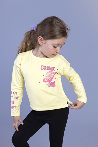 Toontoy Kids Kız Çocuk Tişört