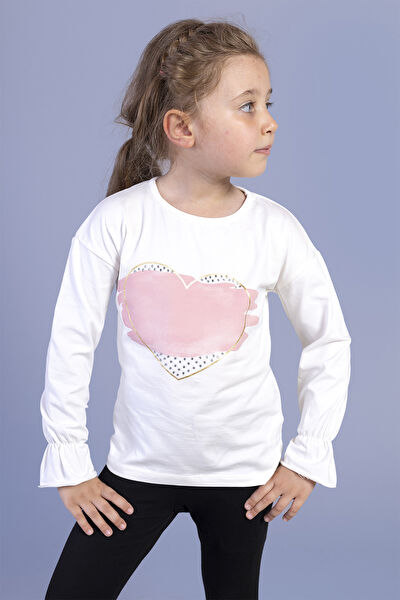 Toontoy Kids Kız Çocuk Tişört