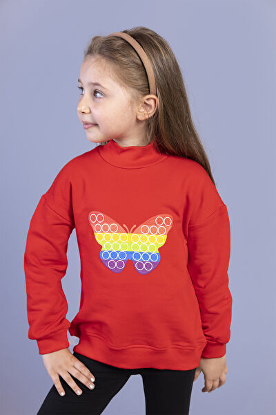 Toontoy Kids Kız Çocuk Sweatshirt