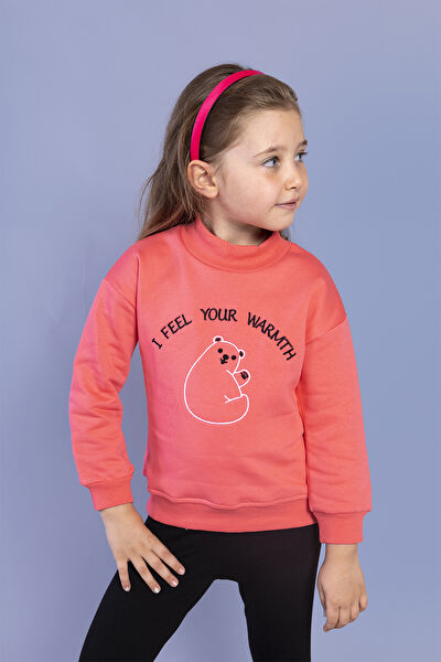 Toontoy Kids Kız Çocuk Sweatshirt