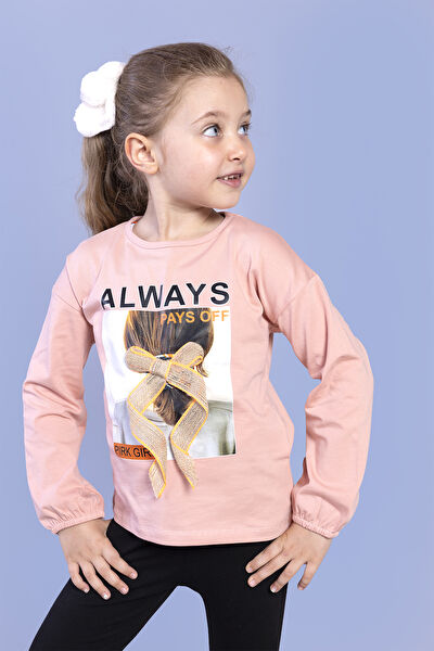 Toontoy Kids Kız Çocuk Tişört