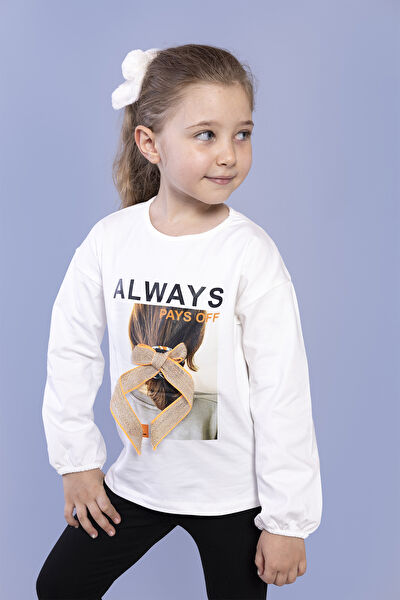 Toontoy Kids Kız Çocuk Tişört