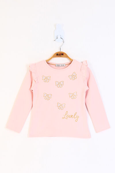 Toontoy Kids Kız Çocuk Tişört